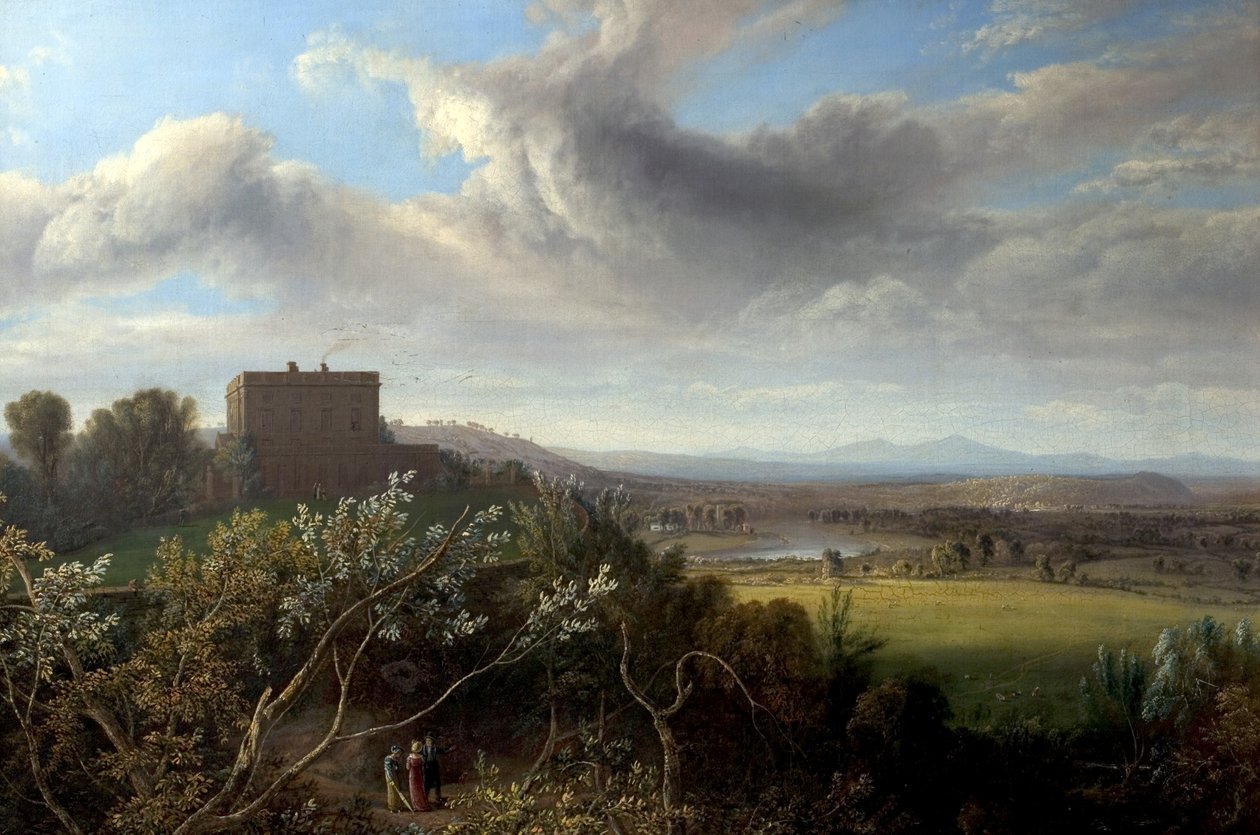 Nottingham Kalesi, 1832 by John Rawson Walker