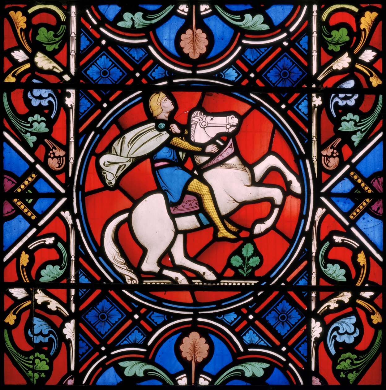 Upton Magna, St Lucy, Clayton & Bell, John Richard Clayton (1827-1913), Romalı Süvari, 1860 by John Richard Clayton