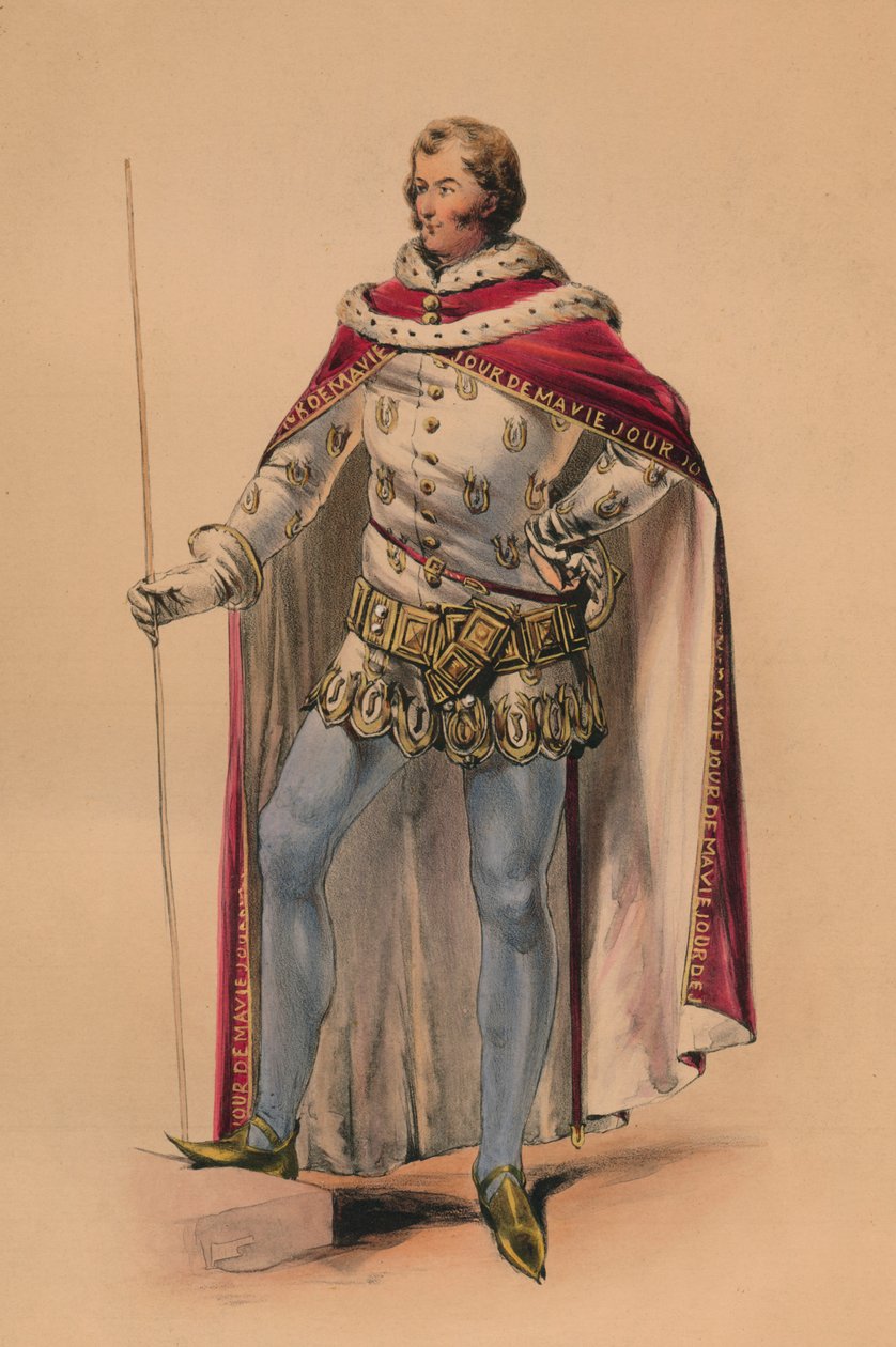 Kraliçe Victorias Bal Kostümü için kostümlü konuk, 12 Mayıs 1842, 1843. by John Richard Coke Smyth