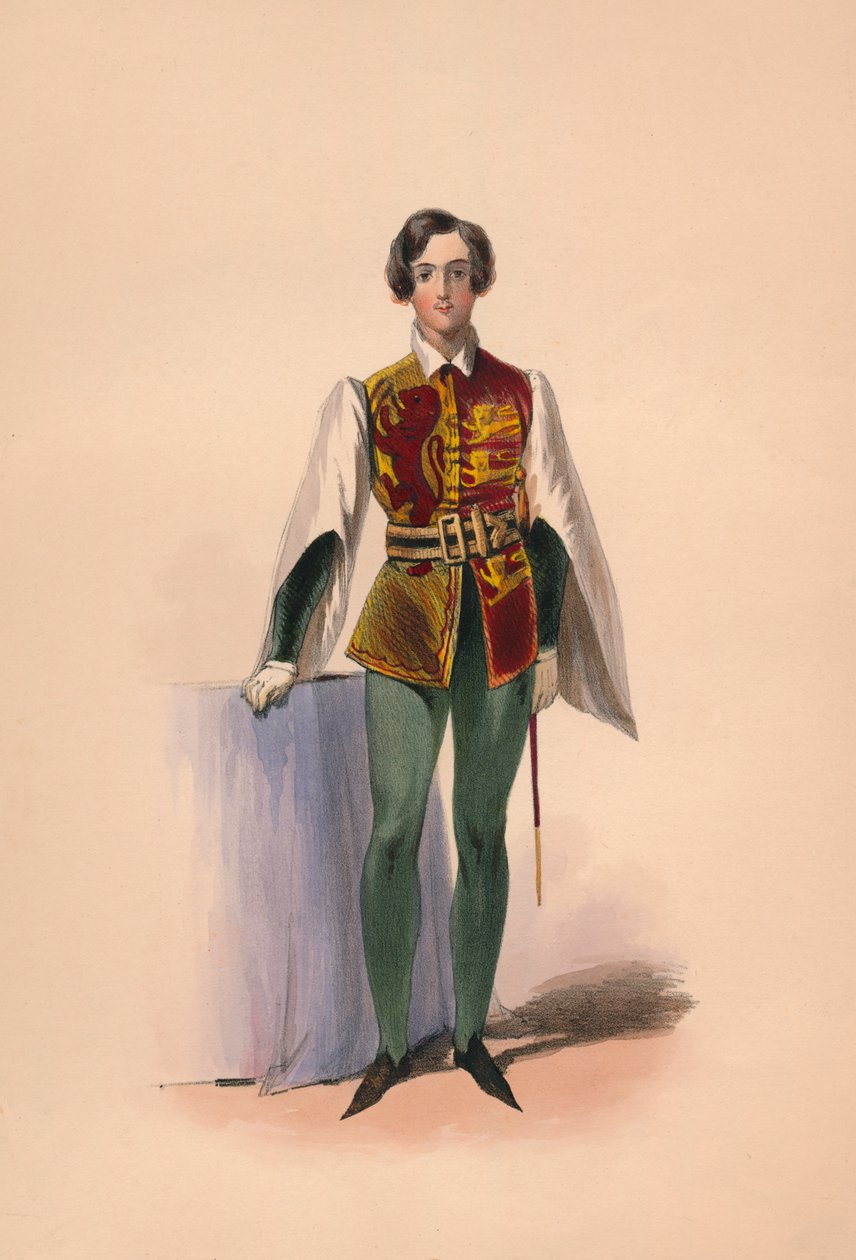 Kraliçe Victorias Bal Kostümü için kostümlü konuk, 12 Mayıs 1842, 1843. by John Richard Coke Smyth