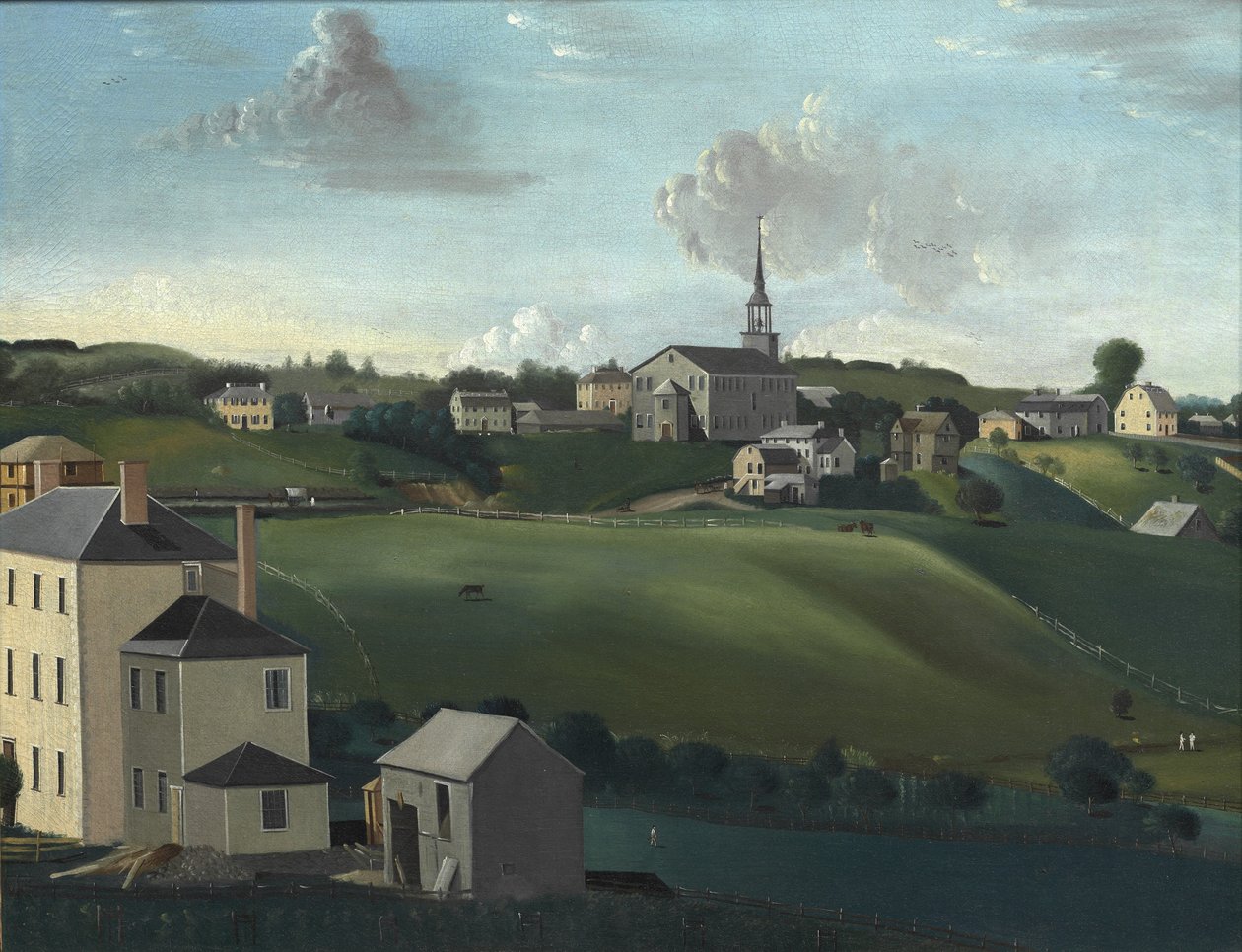 Meetinghouse Tepesi, Roxbury, Massachusetts, 1799 by John Ritto Penniman