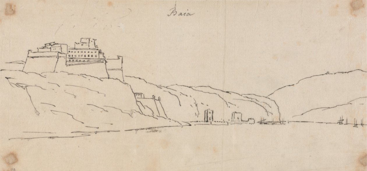 Baia, İtalya by John Robert Cozens