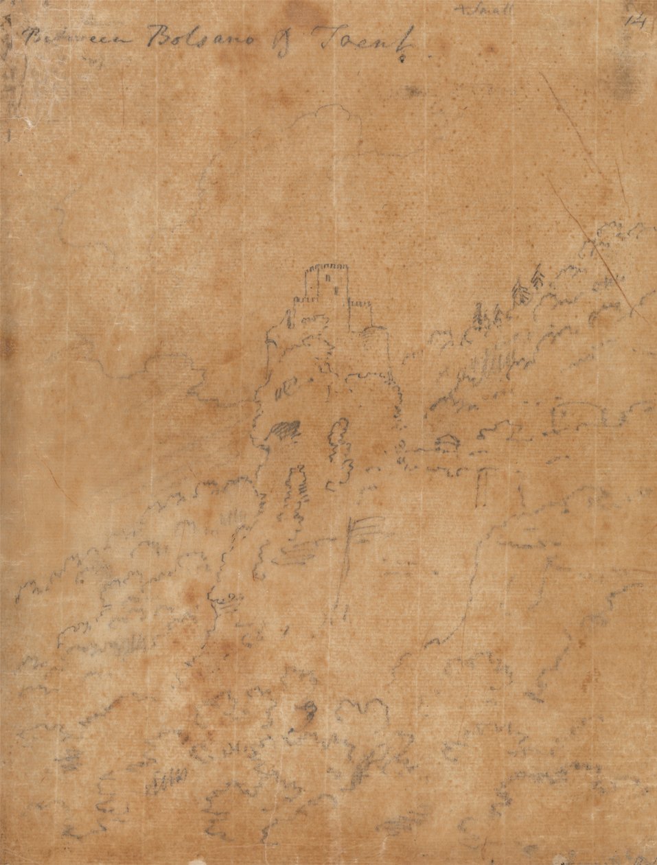 Bolzano ve Trent Arasında by John Robert Cozens