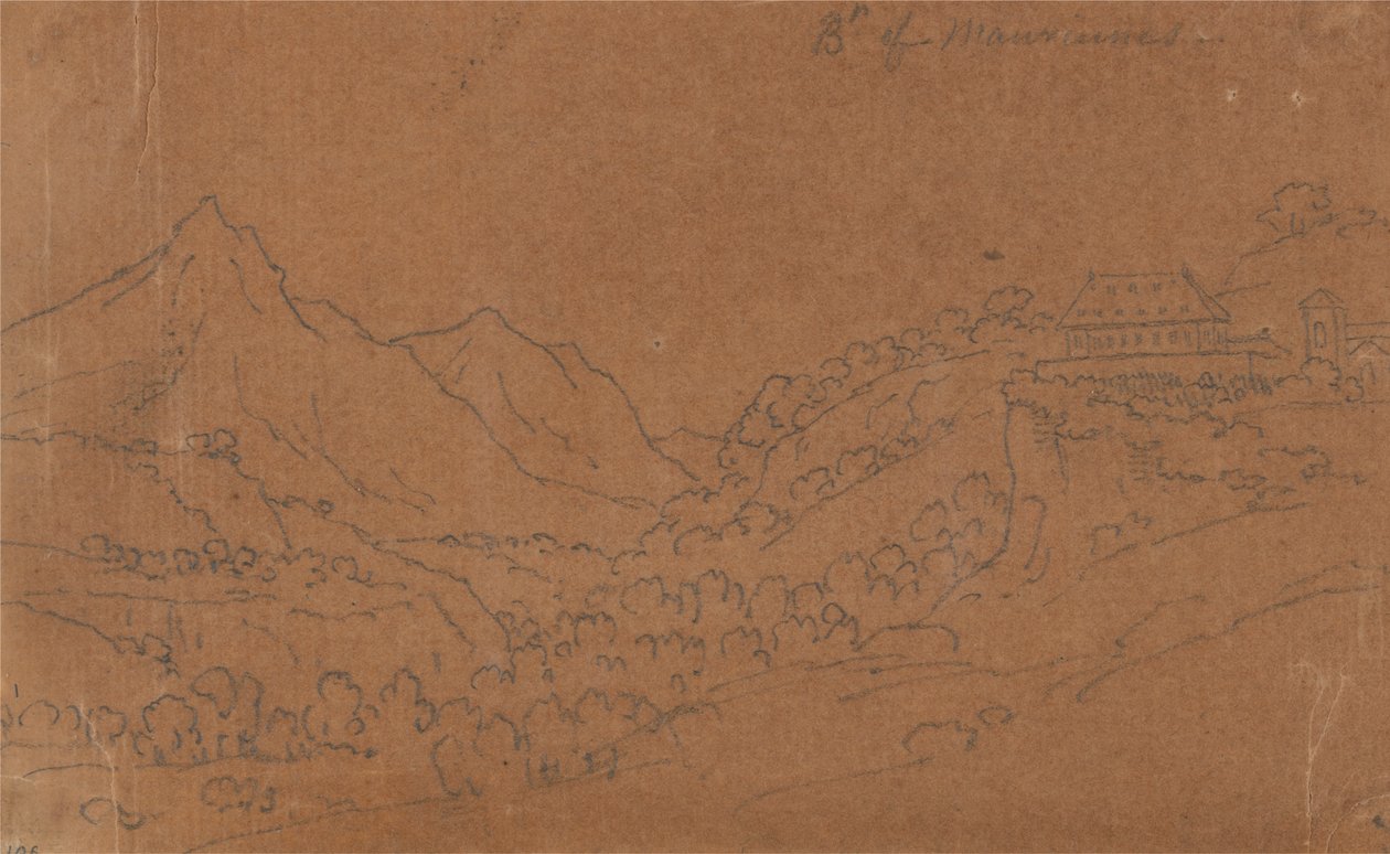 Mauriennes Bramanları by John Robert Cozens