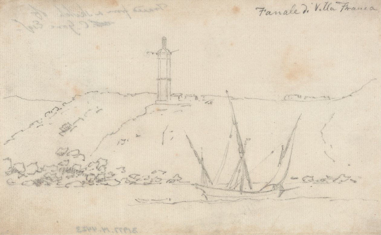 Villa Franca Feneri by John Robert Cozens