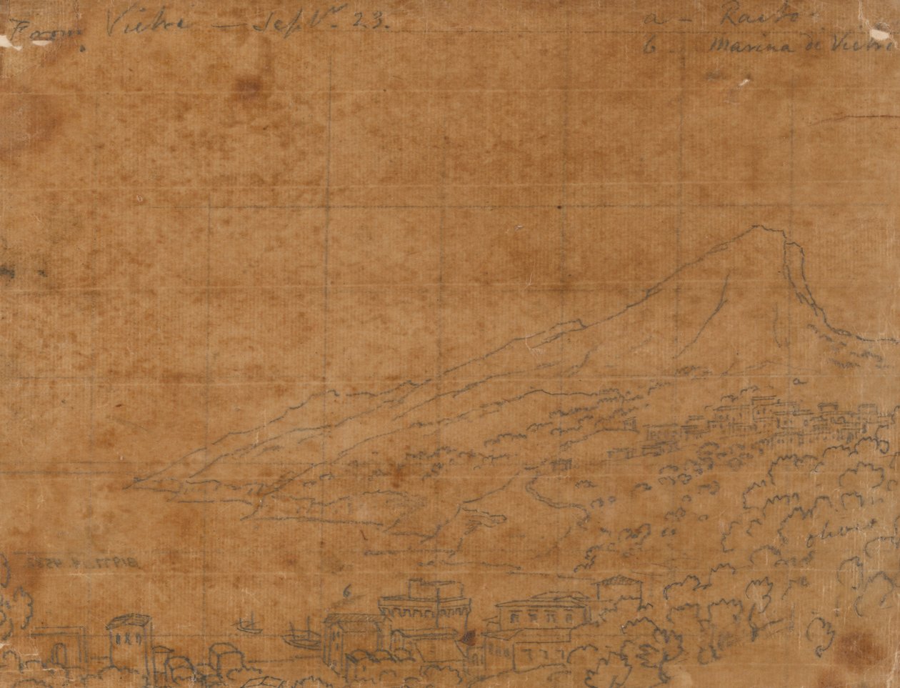 Vietri'den, 23 Eylül by John Robert Cozens