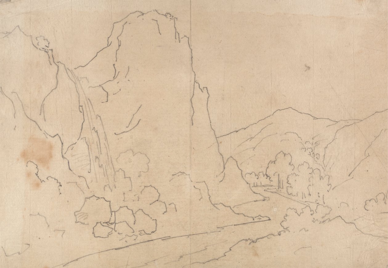 Schönberg yakınlarında by John Robert Cozens