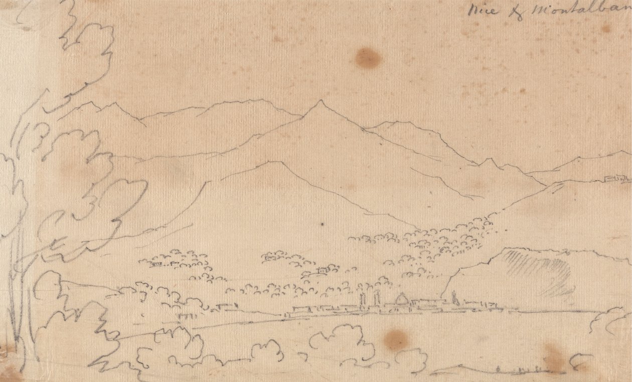 Montalban'ın Güzeli by John Robert Cozens