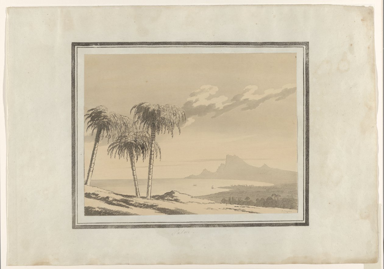 Palm (nesne üzerindeki başlık) by John Robert Cozens