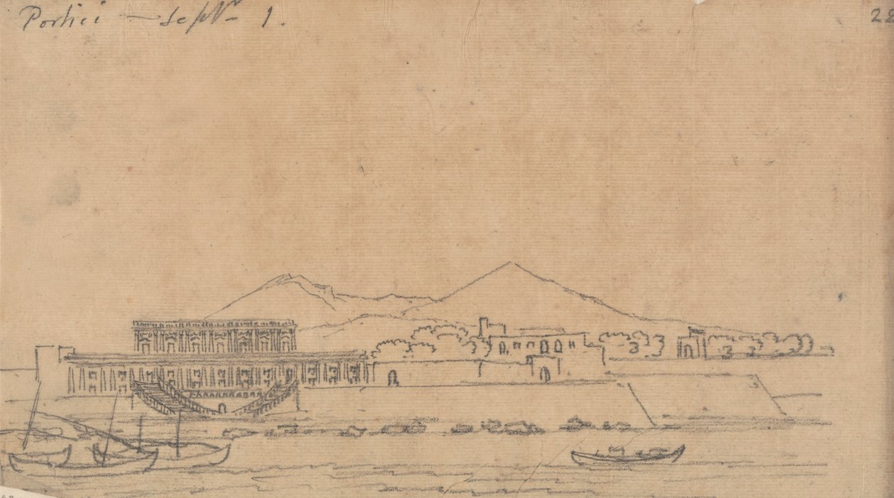 Portici, 1 Eylül by John Robert Cozens