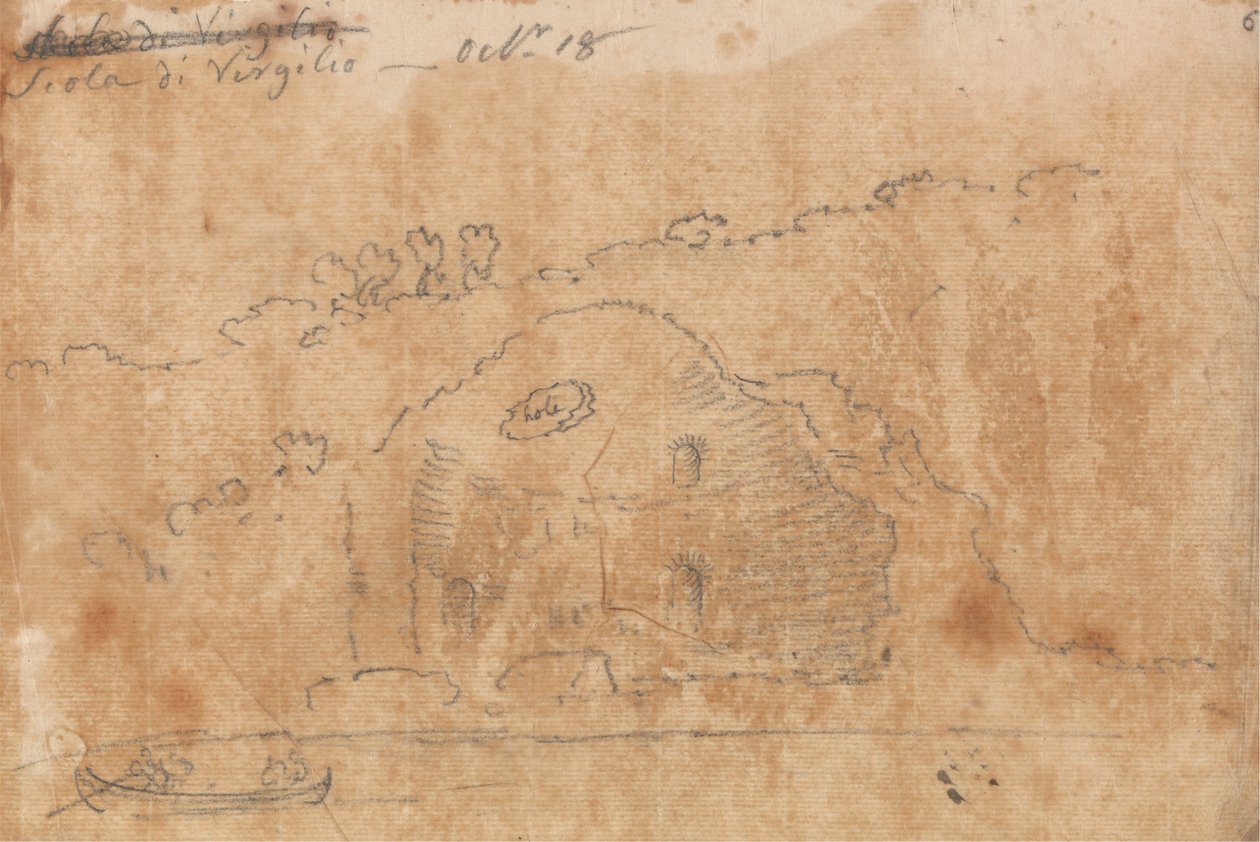 Virgil Okulu, 18 Ekim by John Robert Cozens
