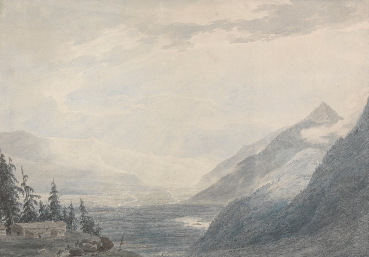 Pays de Valais by John Robert Cozens