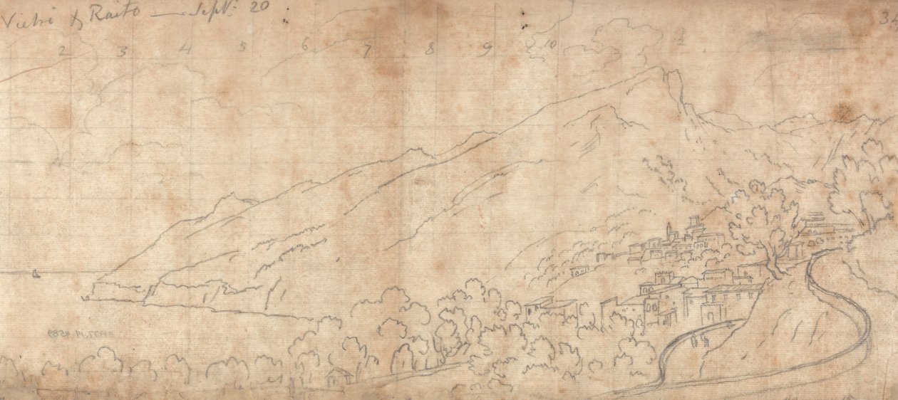 Vietri ve Raito by John Robert Cozens