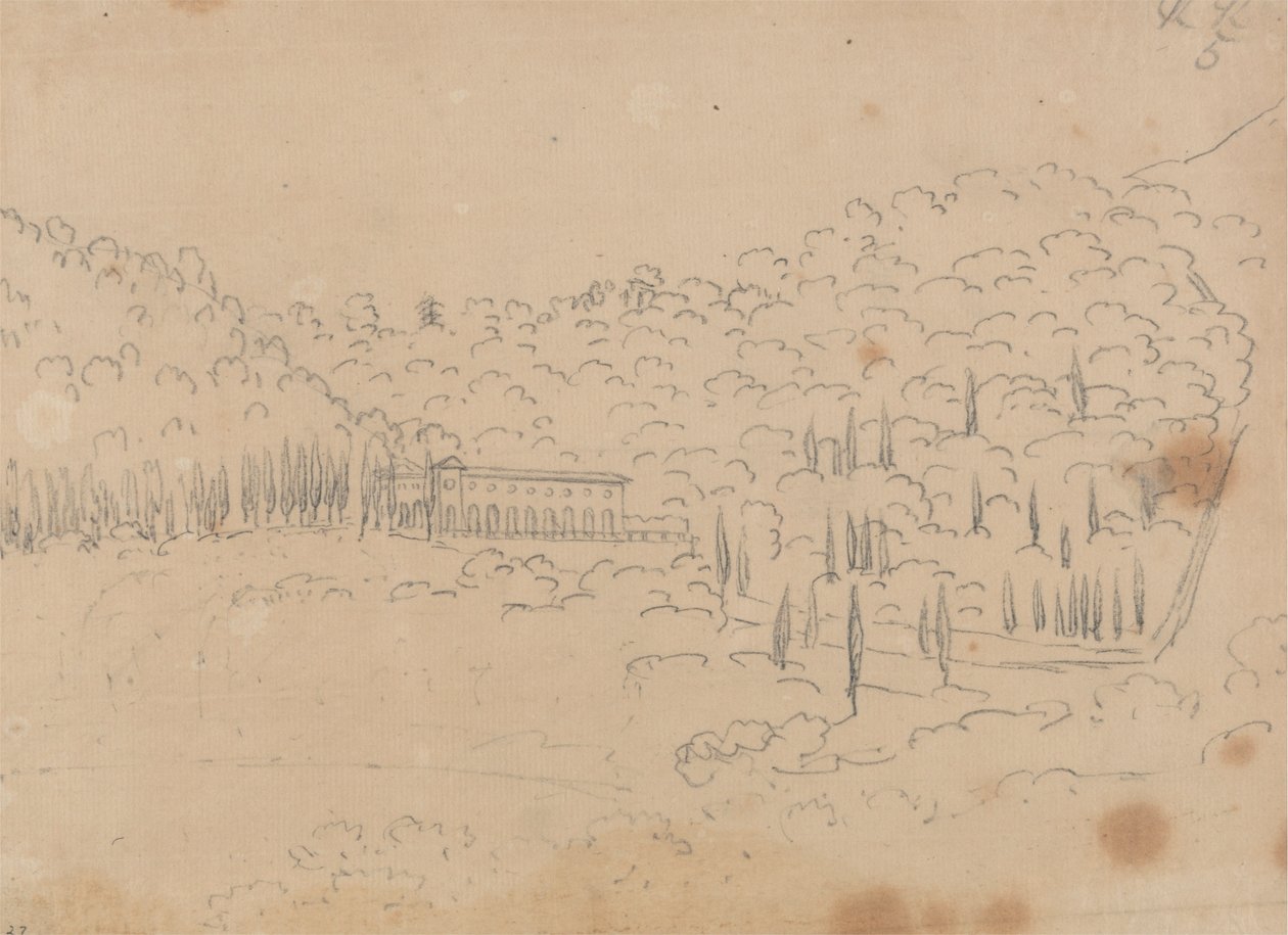 Villa Görünümü by John Robert Cozens