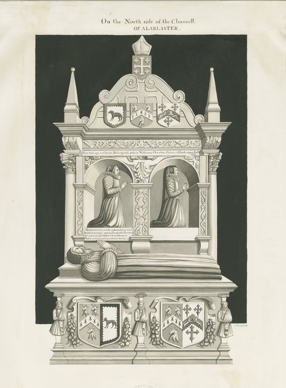Eccleshall Kilisesi - Piskopos William Overton