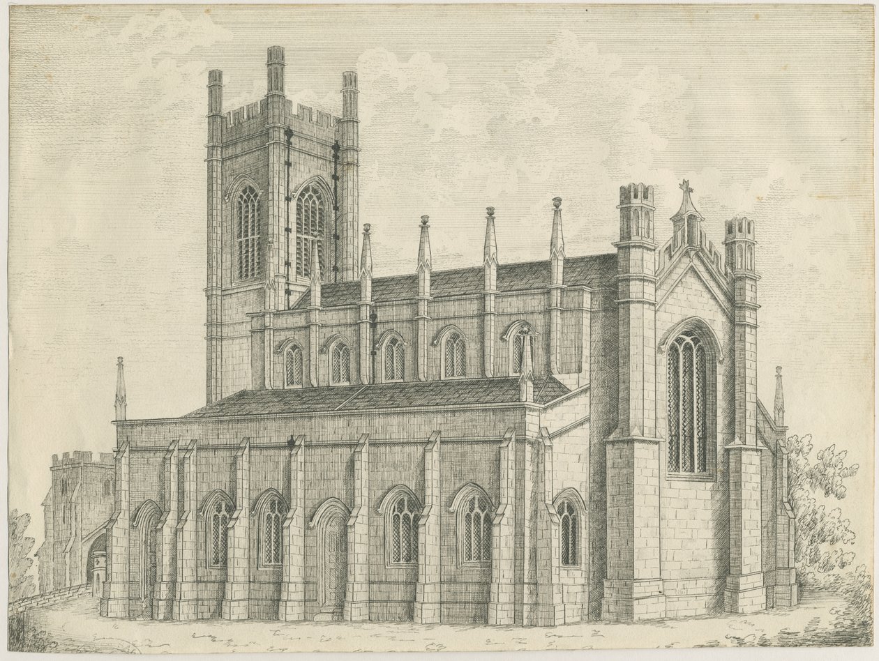 Rugeley Kilisesi by John Robert Fernyhough