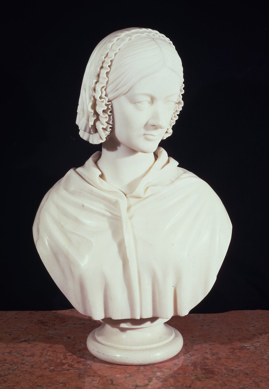 Florence Nightingale Büstü (1820-1910) by John Robert Steell