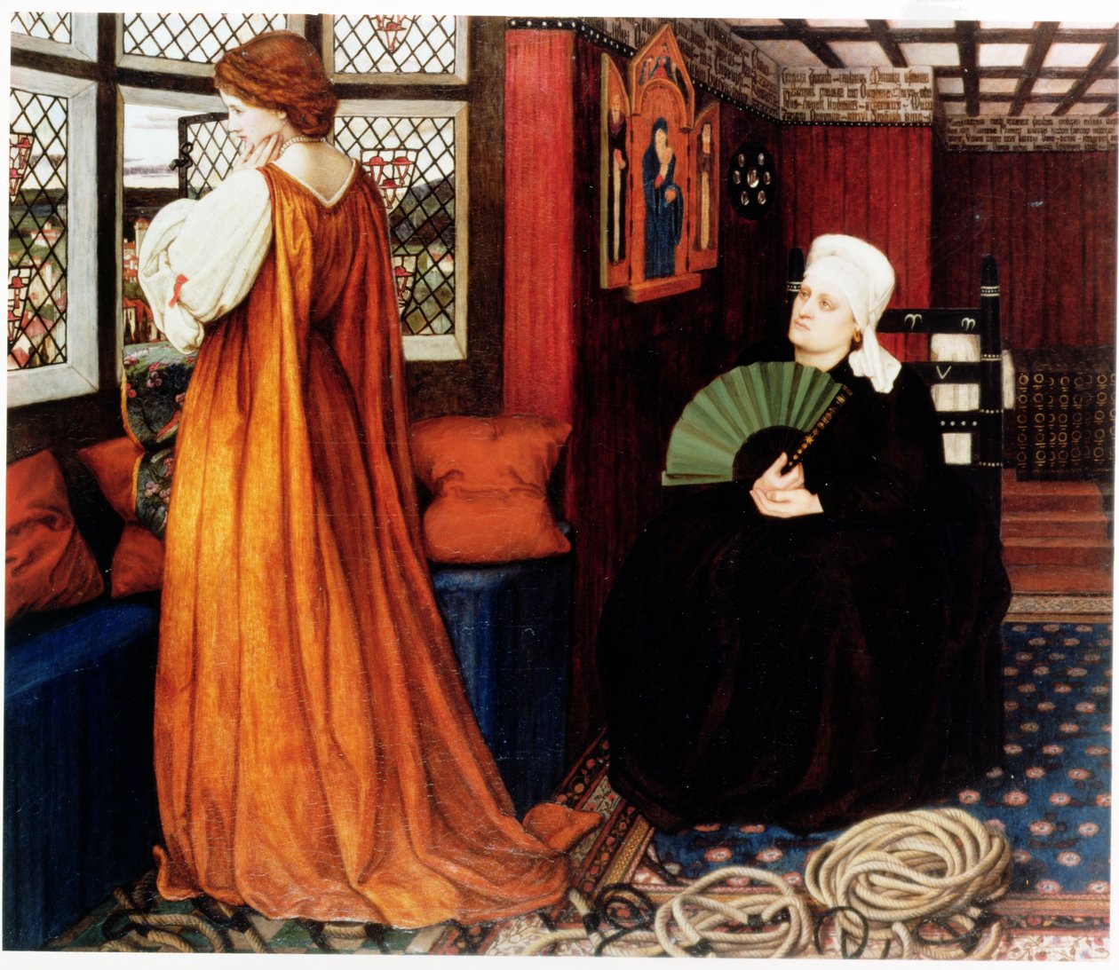 Juliet ve Hemşiresi by John Roddam Spencer Stanhope