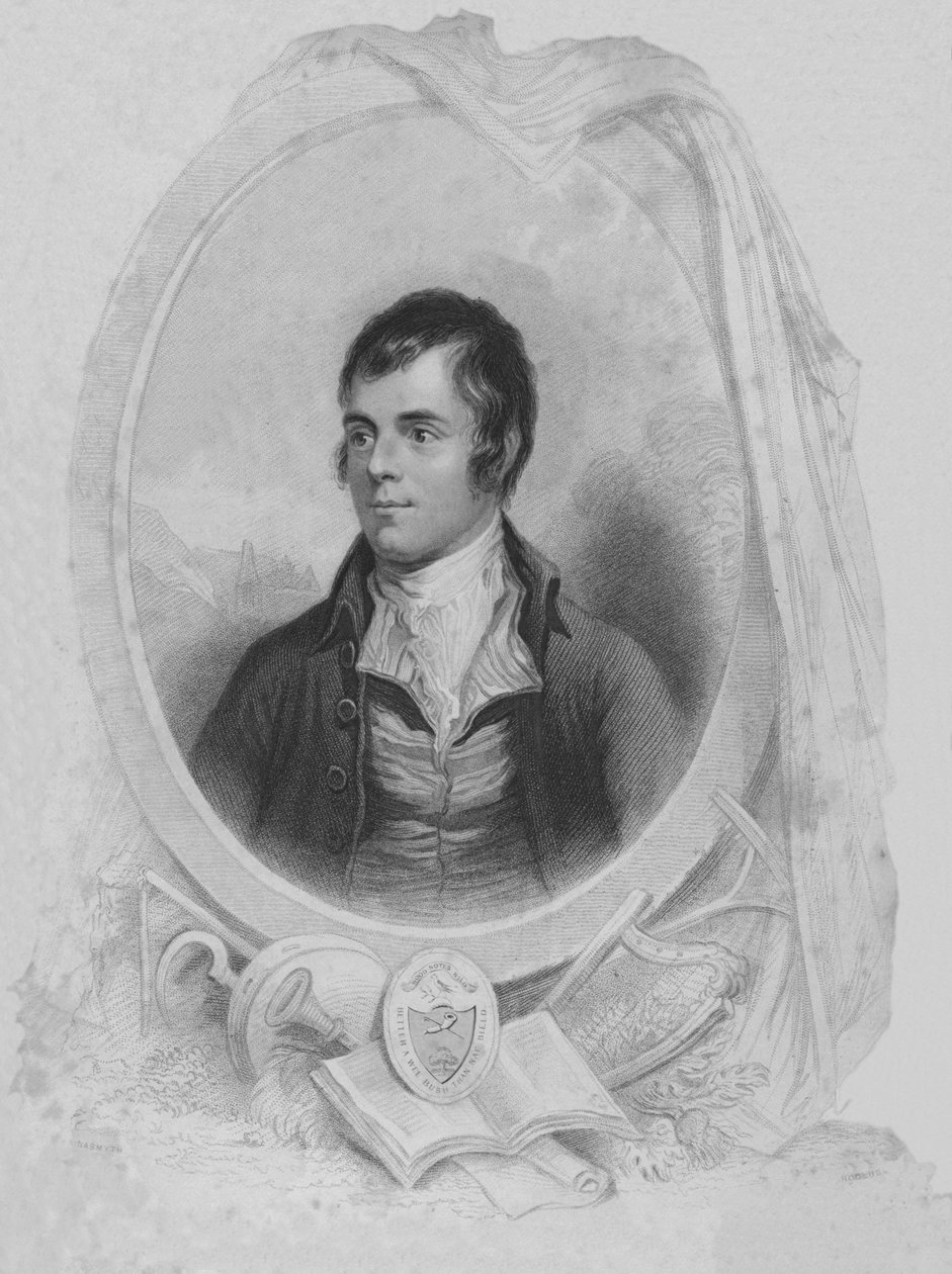 Robert Burns - Şair, 1840 by John Rogers
