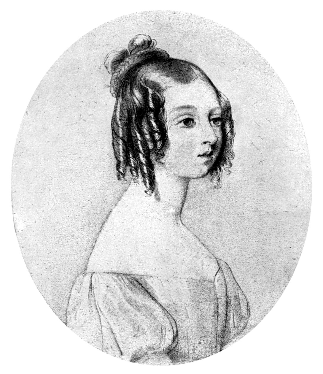 Prenses Victoria on beş yaşında, c1834. by John Rogers Herbert