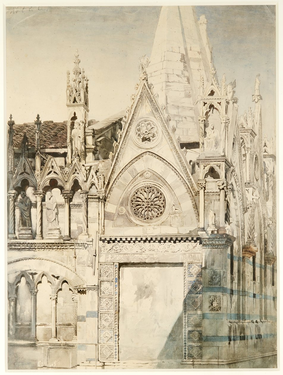 Santa Maria della Spina, Doğu Yakası, Pisa, İtalya by John Ruskin