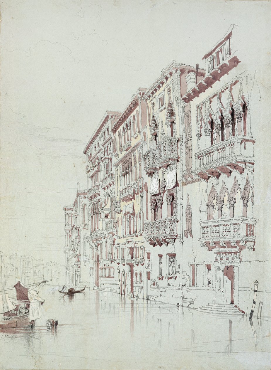 Palazzo Contarini-Fasan, Venedik, 6 - 16 Mayıs 1841 by John Ruskin