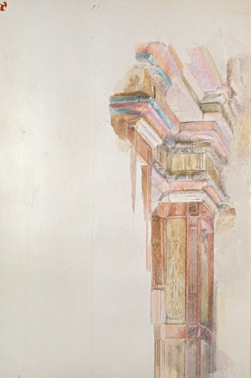 Palazzo Gambacorti, Pisa, 27 - 30 Nisan 1872 by John Ruskin