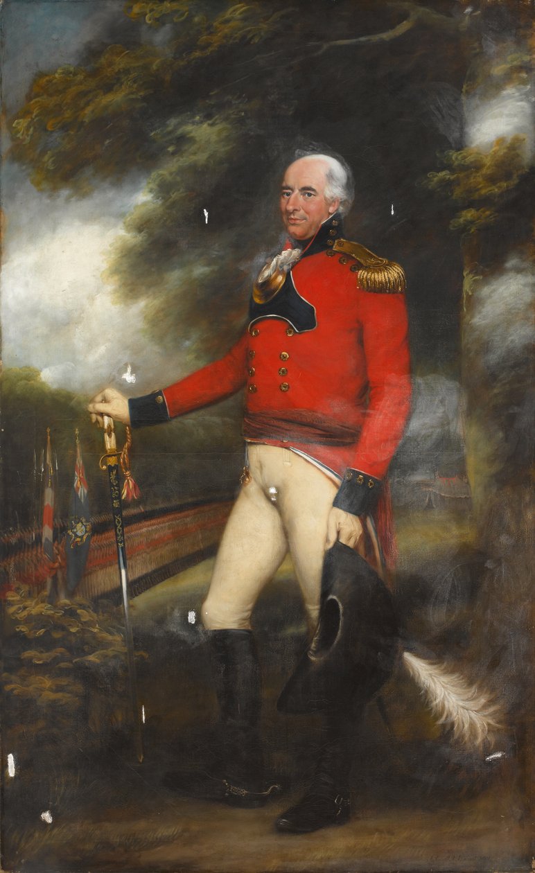 Yarbay Thomas Lloyd, Leeds Gönüllülerinden Albay, 1801 by John Russell