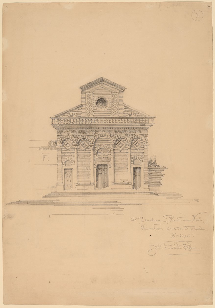Aziz Andrea, Pistoia by John Russell Pope