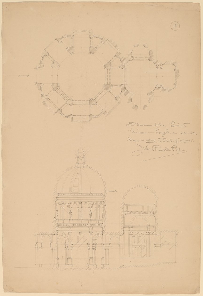 Sta. Maria della Salute, Venedik by John Russell Pope