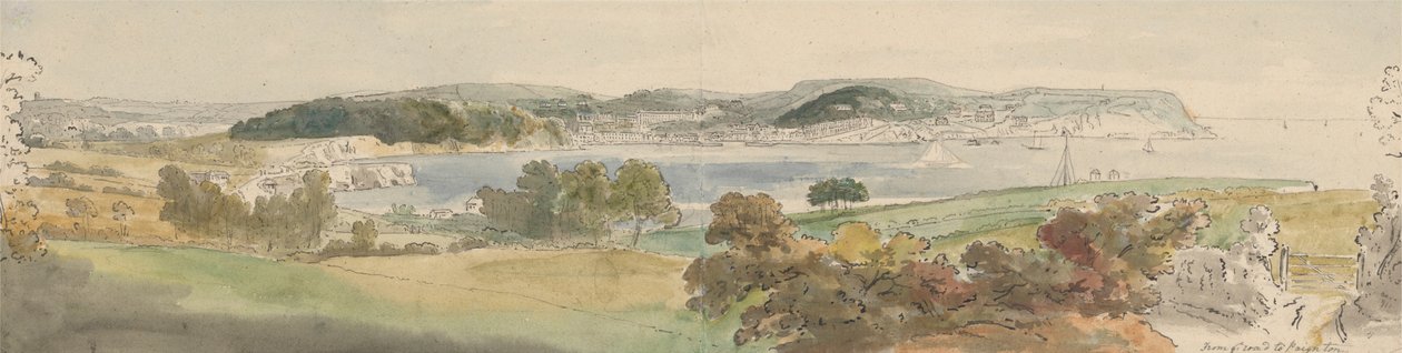 Paignton Yolu'ndan Torquay by John Sanders