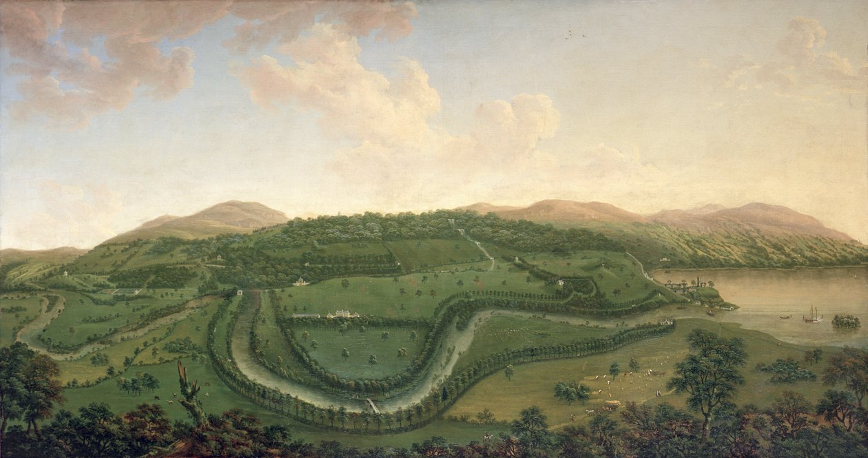 Kuzeyden Taymouth, 1755 by John Sanger