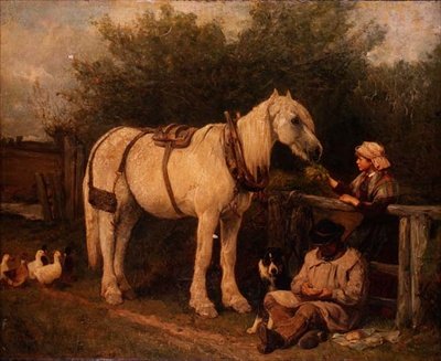 Gün ortası istirahati by John Sargent Noble