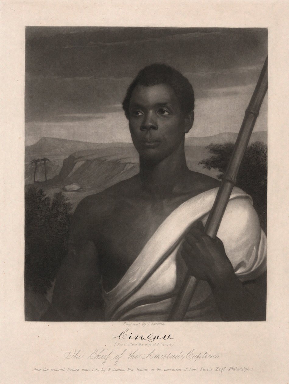 Cingue, Amistad Esirleri Şefi by John Sartain