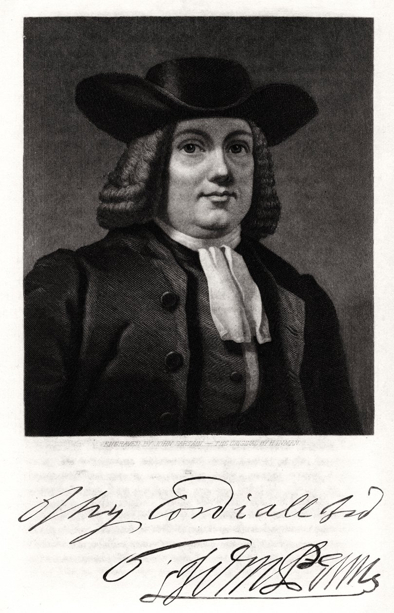 William Penn, 19. yüzyıl. by John Sartain