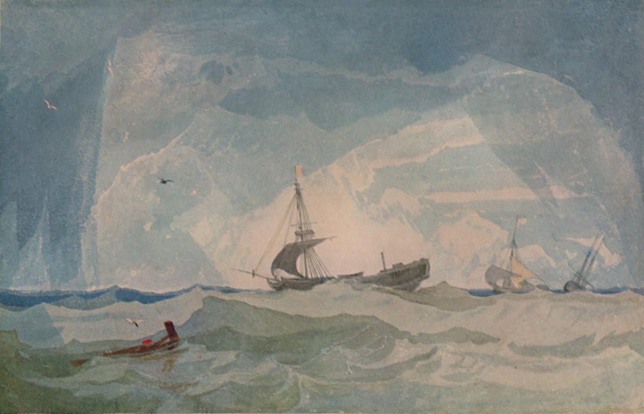 Dağıtılmış Bir Brig, 1923 by John Sell Cotman