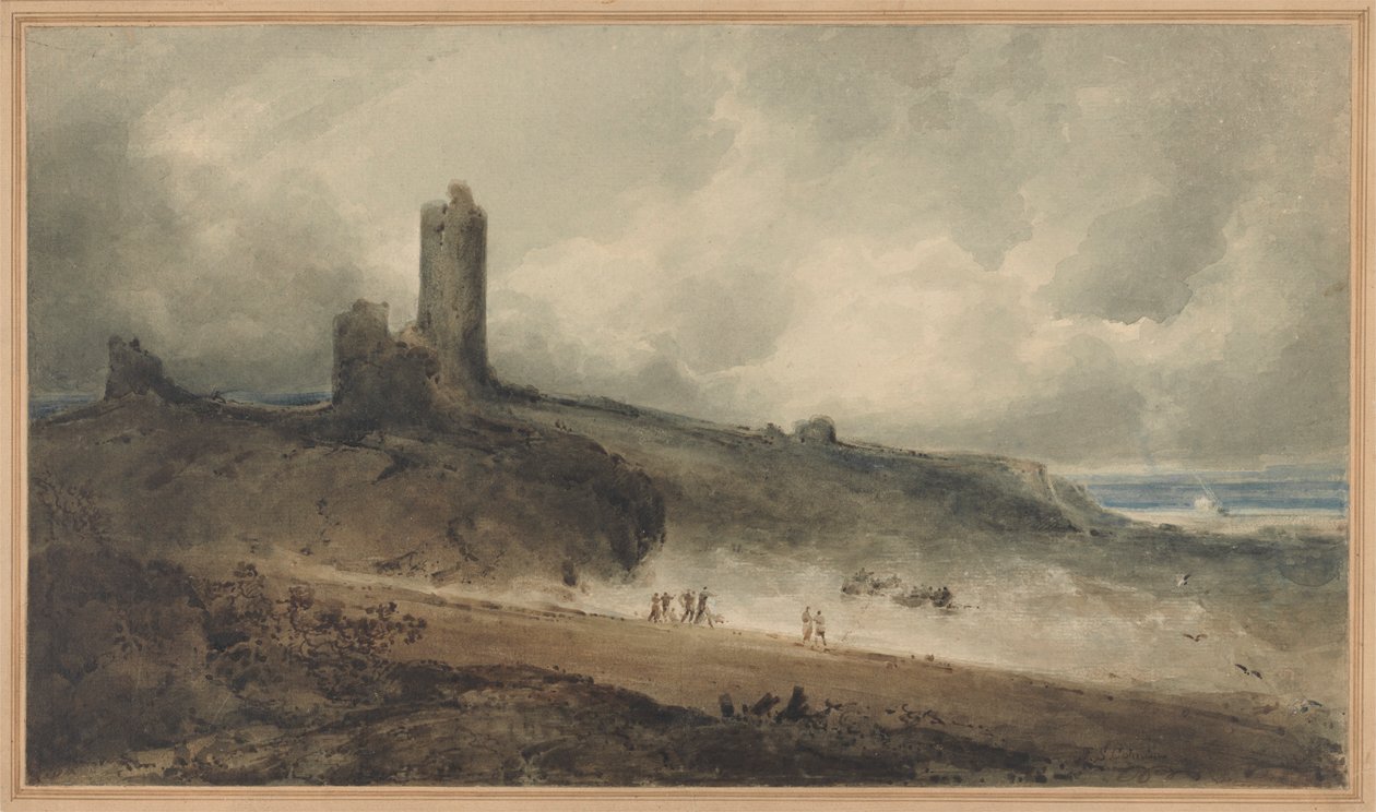 Aberystwyth Kalesi by John Sell Cotman