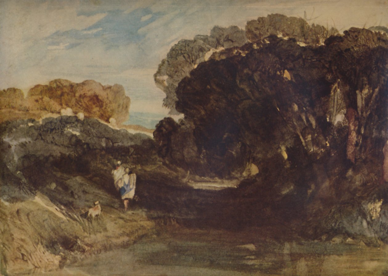 Karanlık Ağaçlar, 1923 by John Sell Cotman