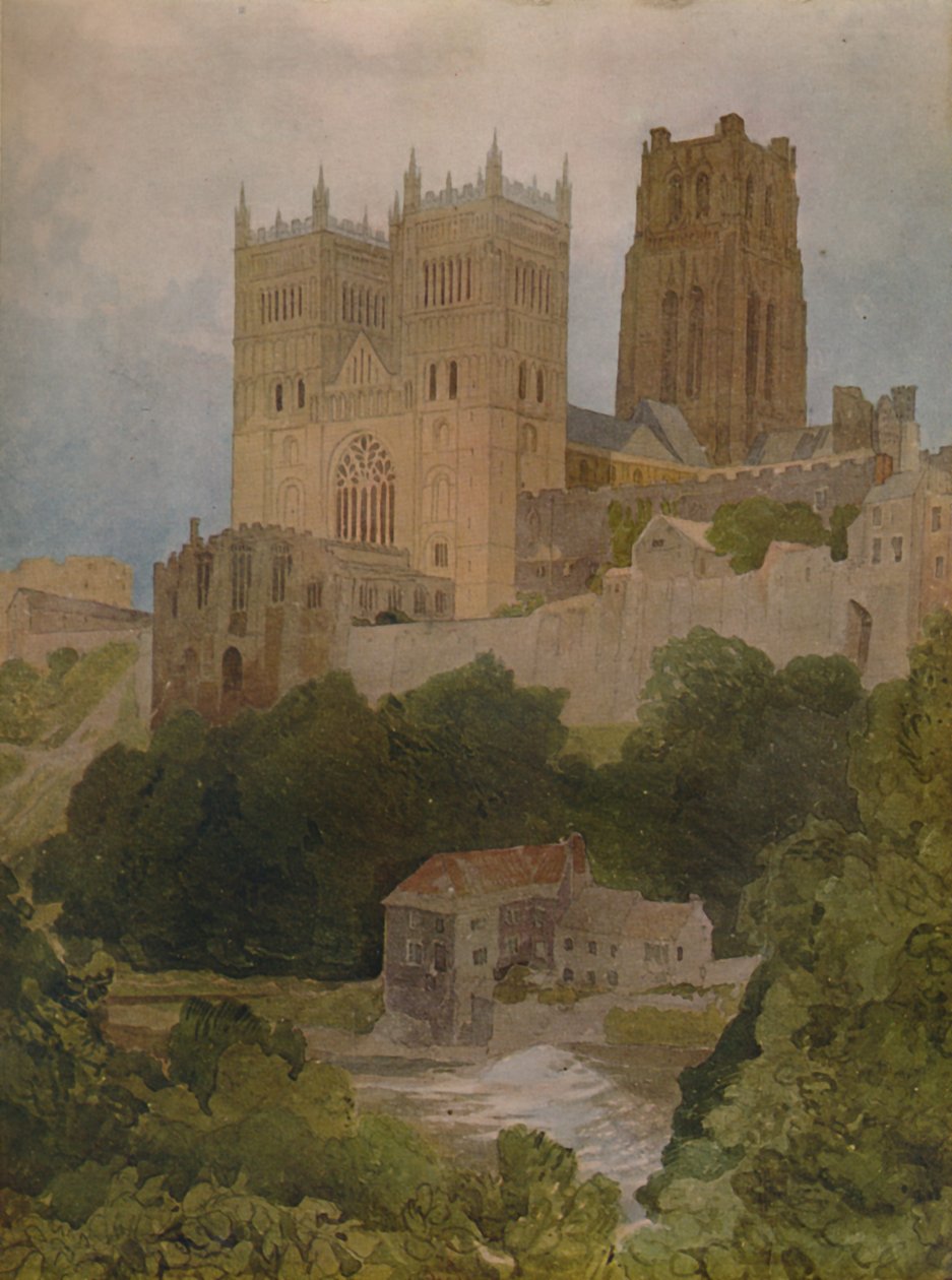 Durham Katedrali, 1923 by John Sell Cotman