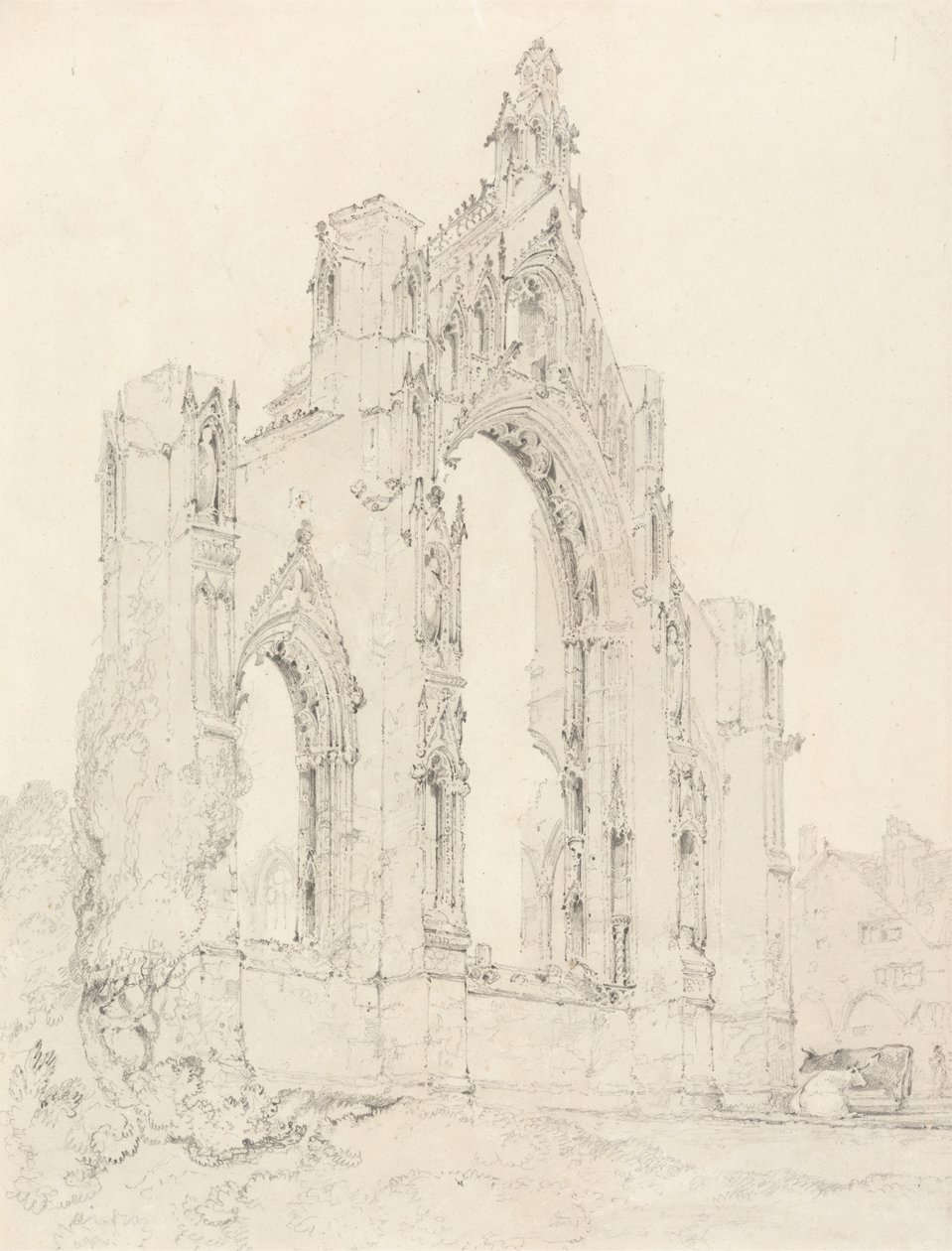 Howden Kilisesi'nin Doğu Yakası, Yorkshire by John Sell Cotman