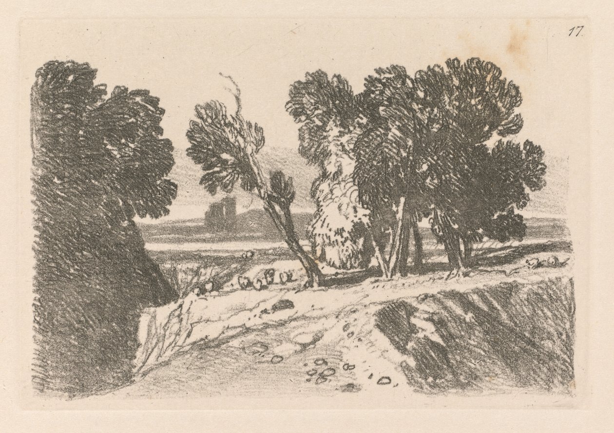 Çalışma Kitabı: Levha 17, Bir Çalışma by John Sell Cotman