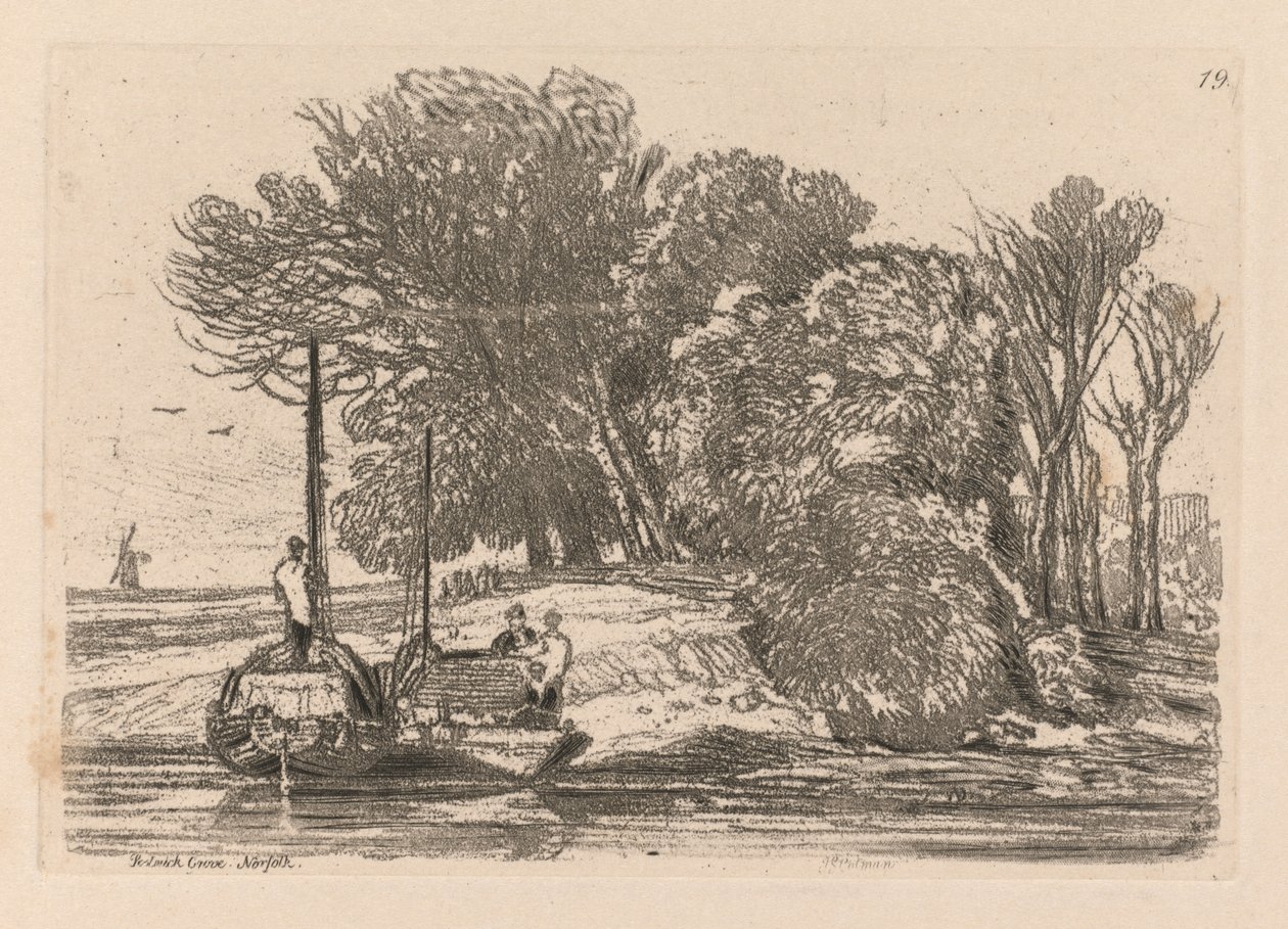 Çalışma Kitabı: Levha 19, Postwick Grove, Norfolk by John Sell Cotman