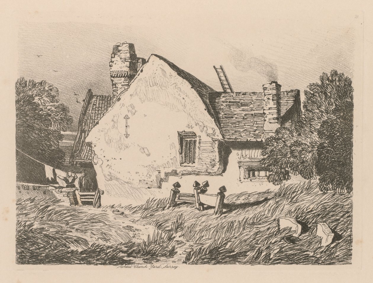 Liber Studiorum: Levha 39, Ashdted, Surrey