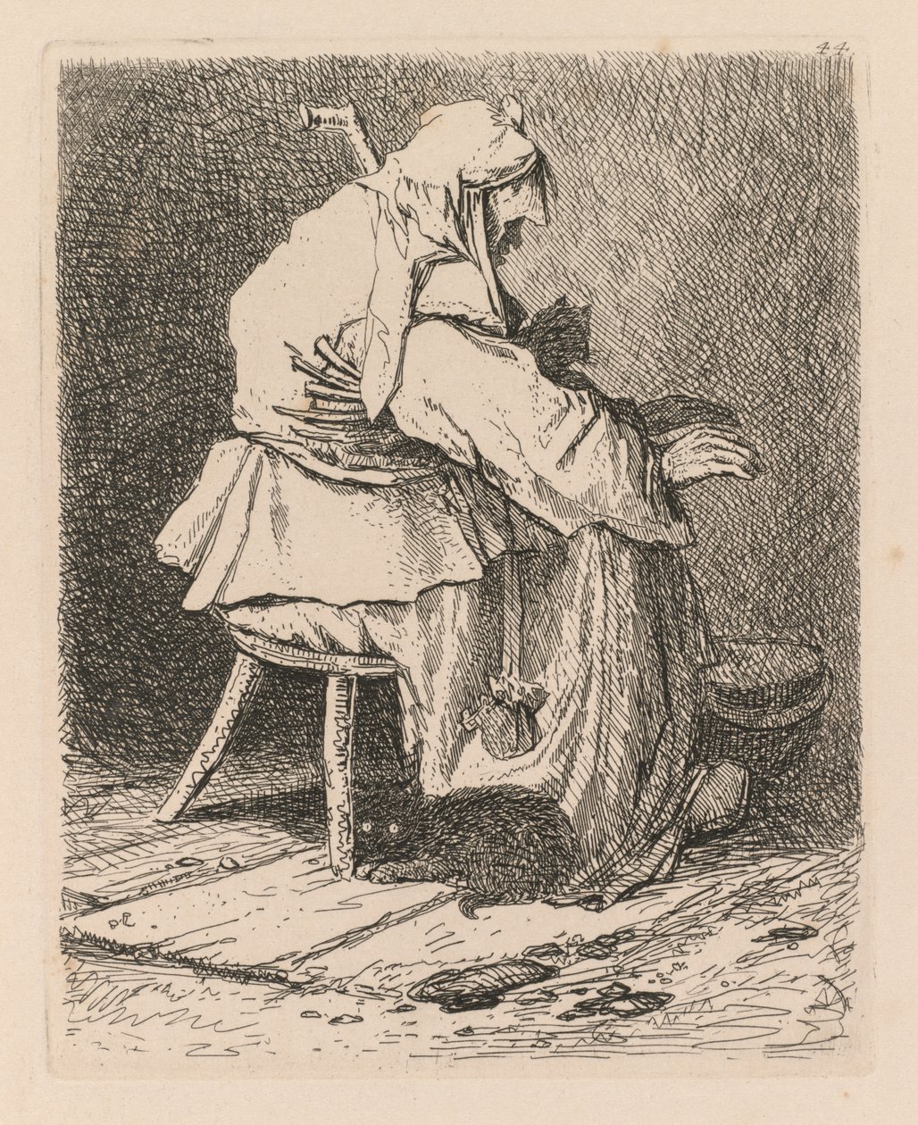 Liber Studiorum: Levha 44, Rembrandt