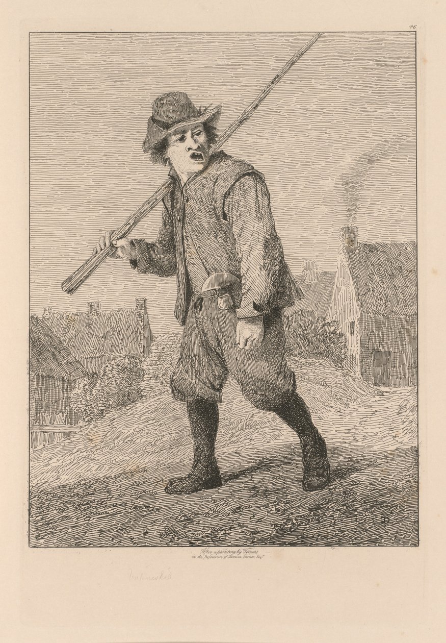 Liber Studiorum: Levha 46, Teniers