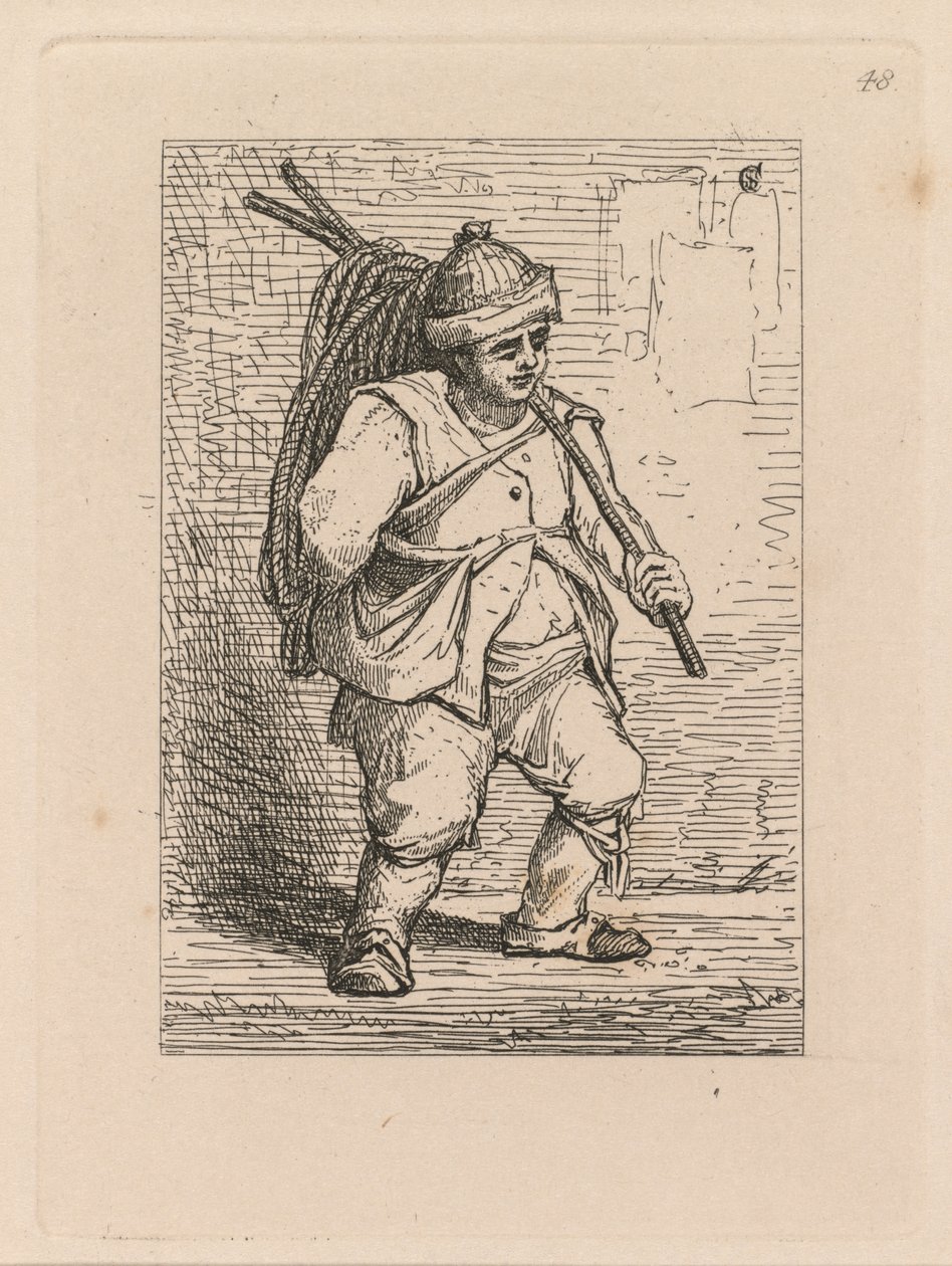 Liber Çalışmaları: Levha 48, Bir Çalışma, 1838 by John Sell Cotman