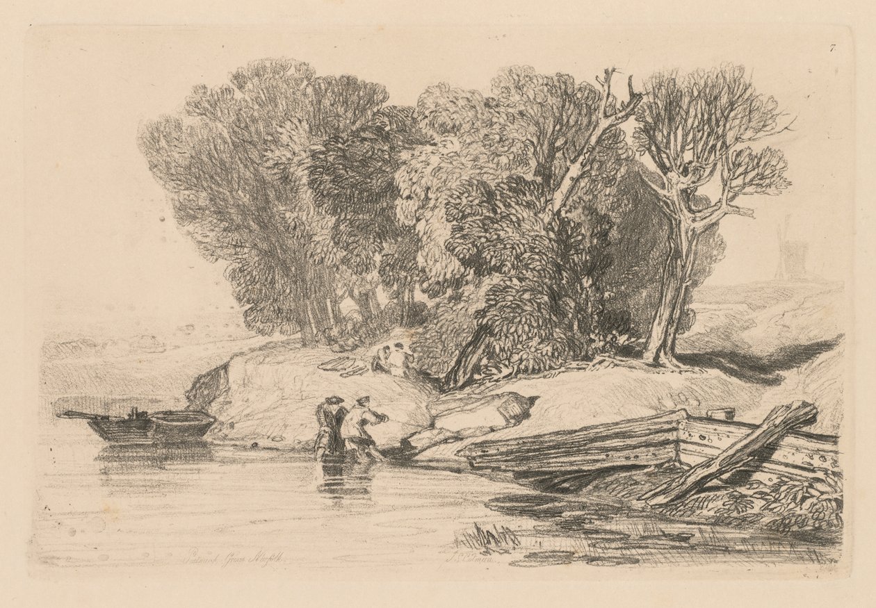 Çalışma Kitabı: Levha 7, Postwick Grove, Norfolk by John Sell Cotman