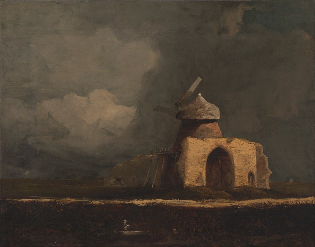 Aziz Benet Manastırı by John Sell Cotman