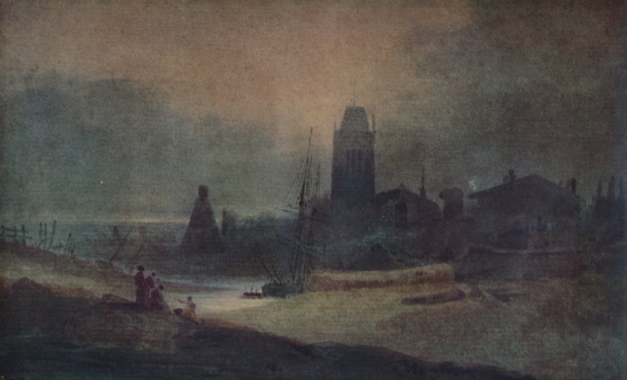 Mary Redcliffe, Bristol, 1923 by John Sell Cotman