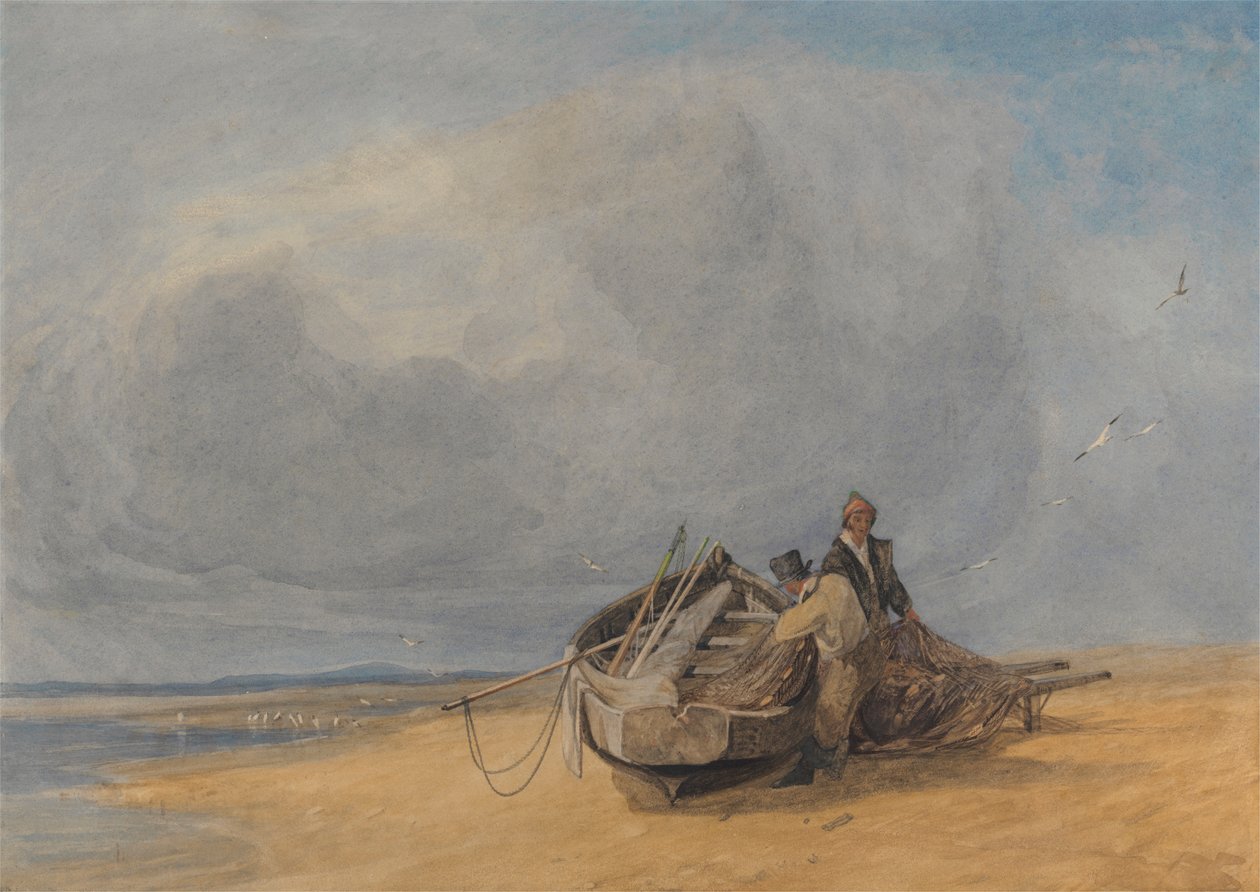 Yarmouth Kumları, Norfolk by John Sell Cotman